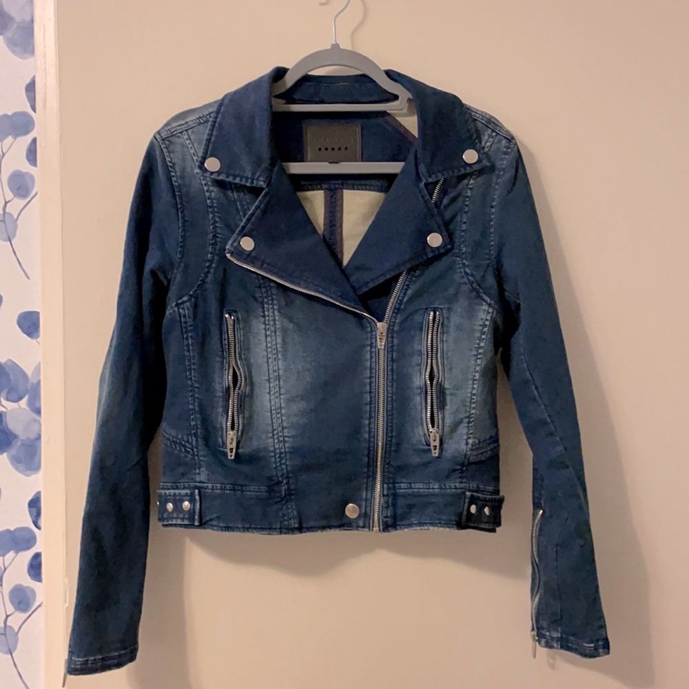 Denim Zip Up Jacket